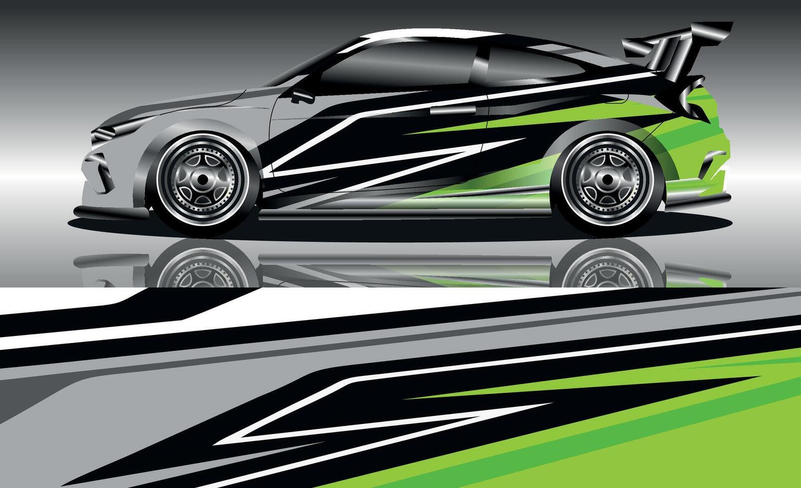 vektor grafis livery mobil. desain latar belakang grunge abstrak untuk bungkus vinil kendaraan dan branding mobil vector