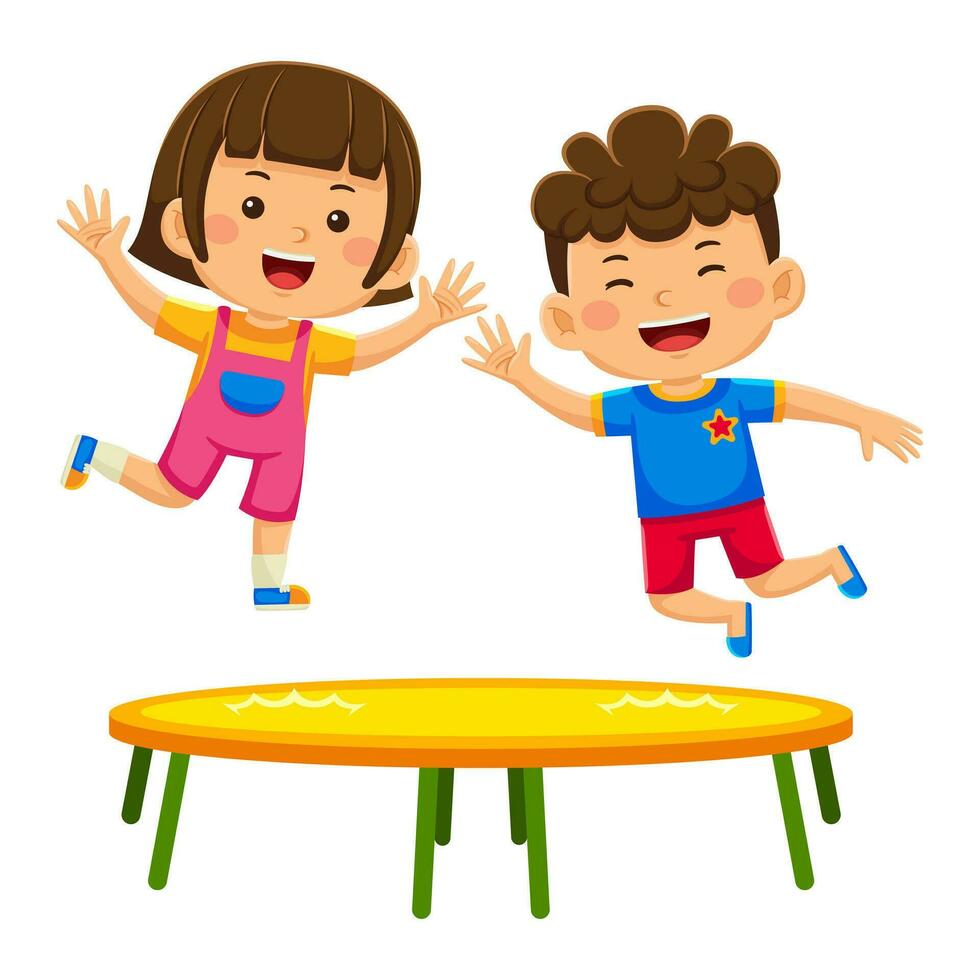 Kids Activity Vector Illustration