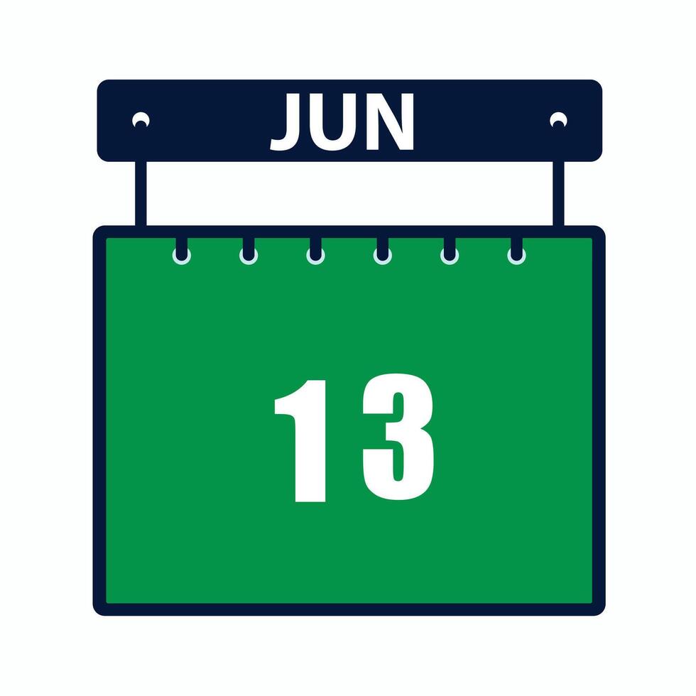 Jun 13 Calendar Daily Icon Date Month Design 26617946 Vector Art At jun-13-calendar-daily-icon-date-month-design-26617946-vector-art-at