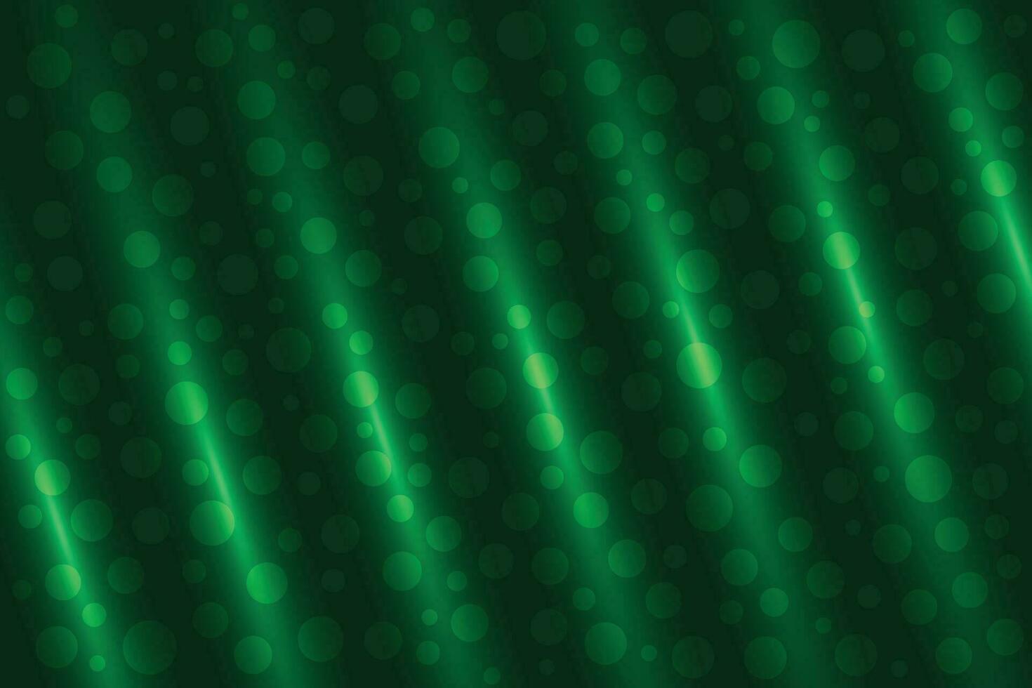 Optical fiber glowing neon rays electro data circuit seamless pattern on green background vector