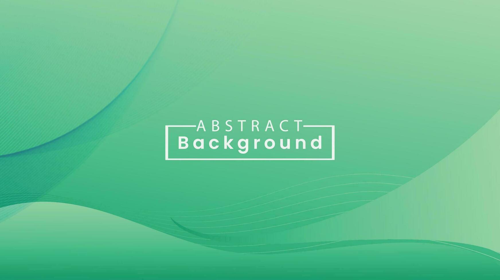 green abstract background vector