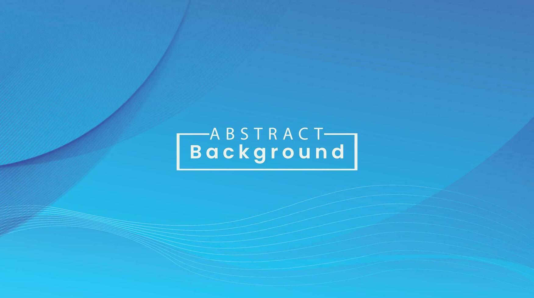 Abstract Blue Wave Background Free Vector