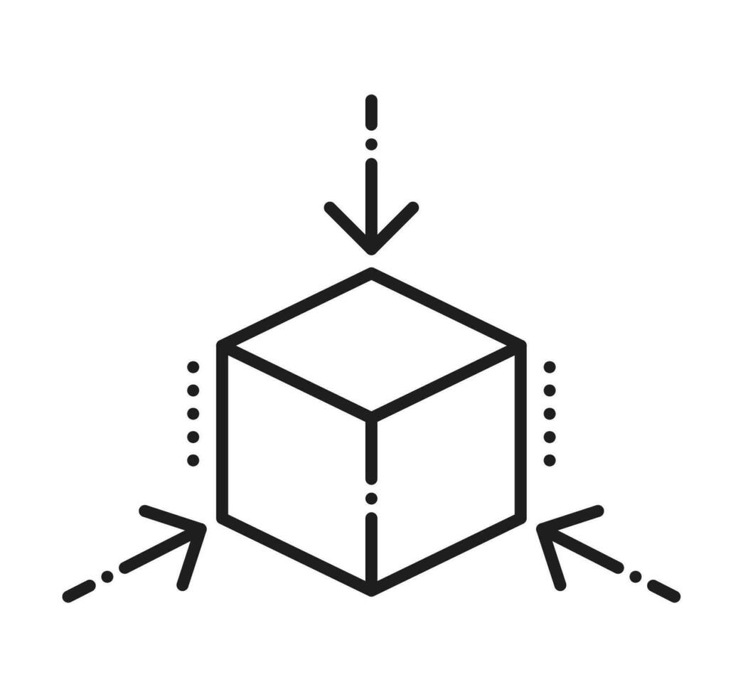 Scalability icon, resize and scale reduce expand vector