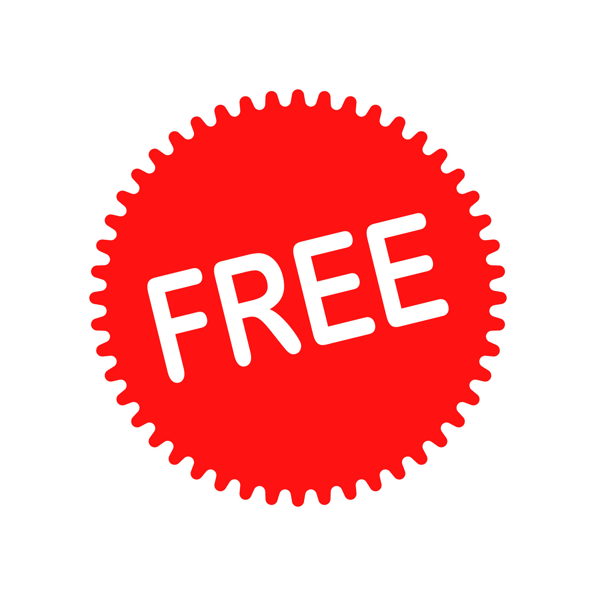 Free text of sticker logo sign for promotion design label icon