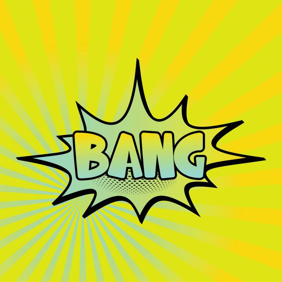 Colorful Comic book, Cartoon comic background with various speech bubbles, symbols, pop-art style and sound effect and  style Rays, radial, halftone, dotted effect colored Halftone Backgrounds vector