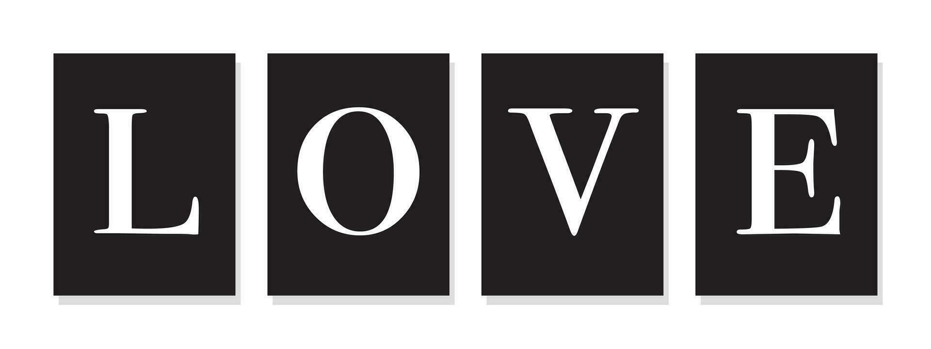 A profound message of love conveyed through elegant black ink on pure