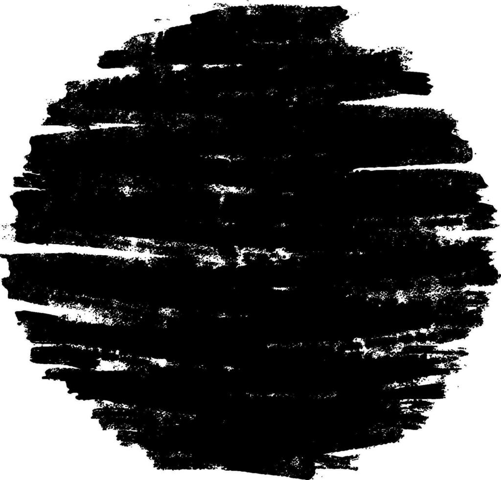grunge frames in round shape. vector