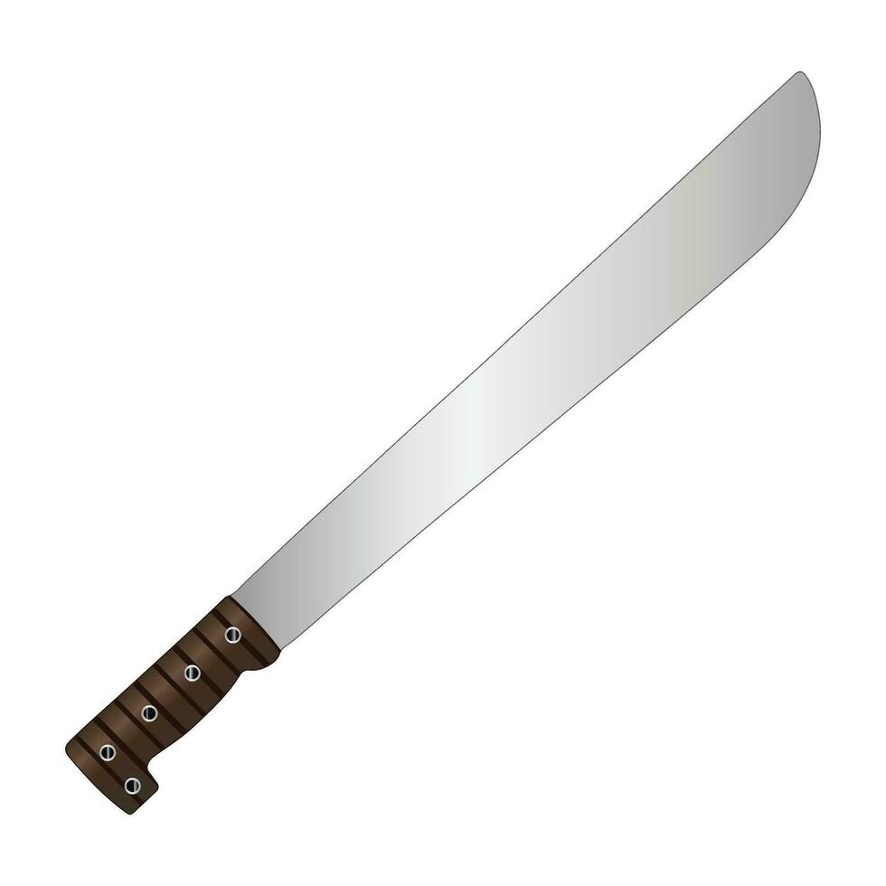 machete blade illustration ready for your project design vector