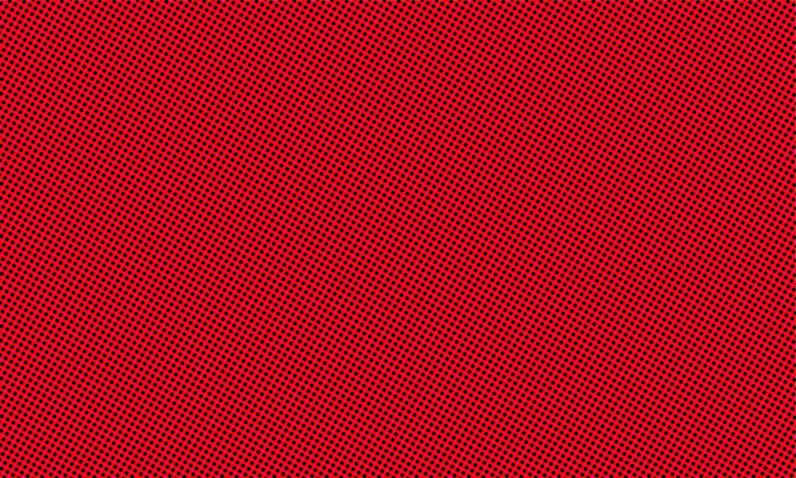 rojo trama de semitonos fondo, popular Arte diseño. cómic libro punteado trama de semitonos textura vector