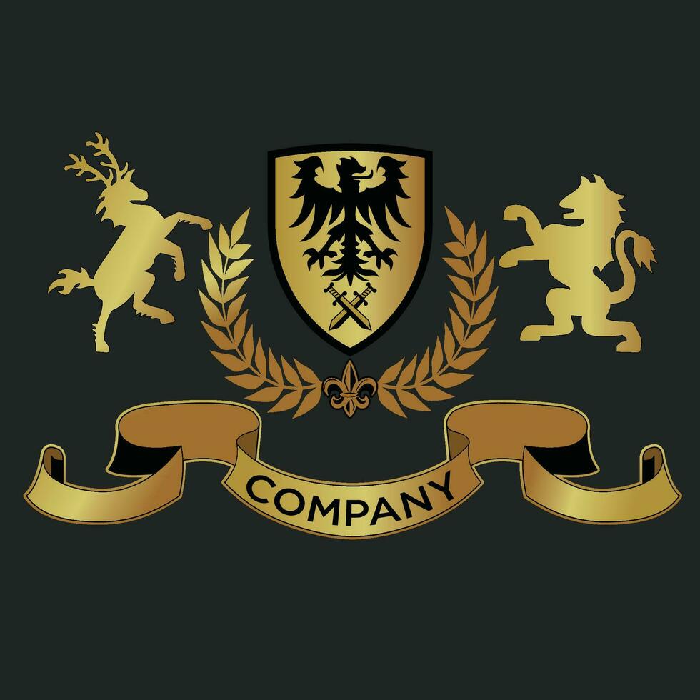 Heraldic Glory logo vector