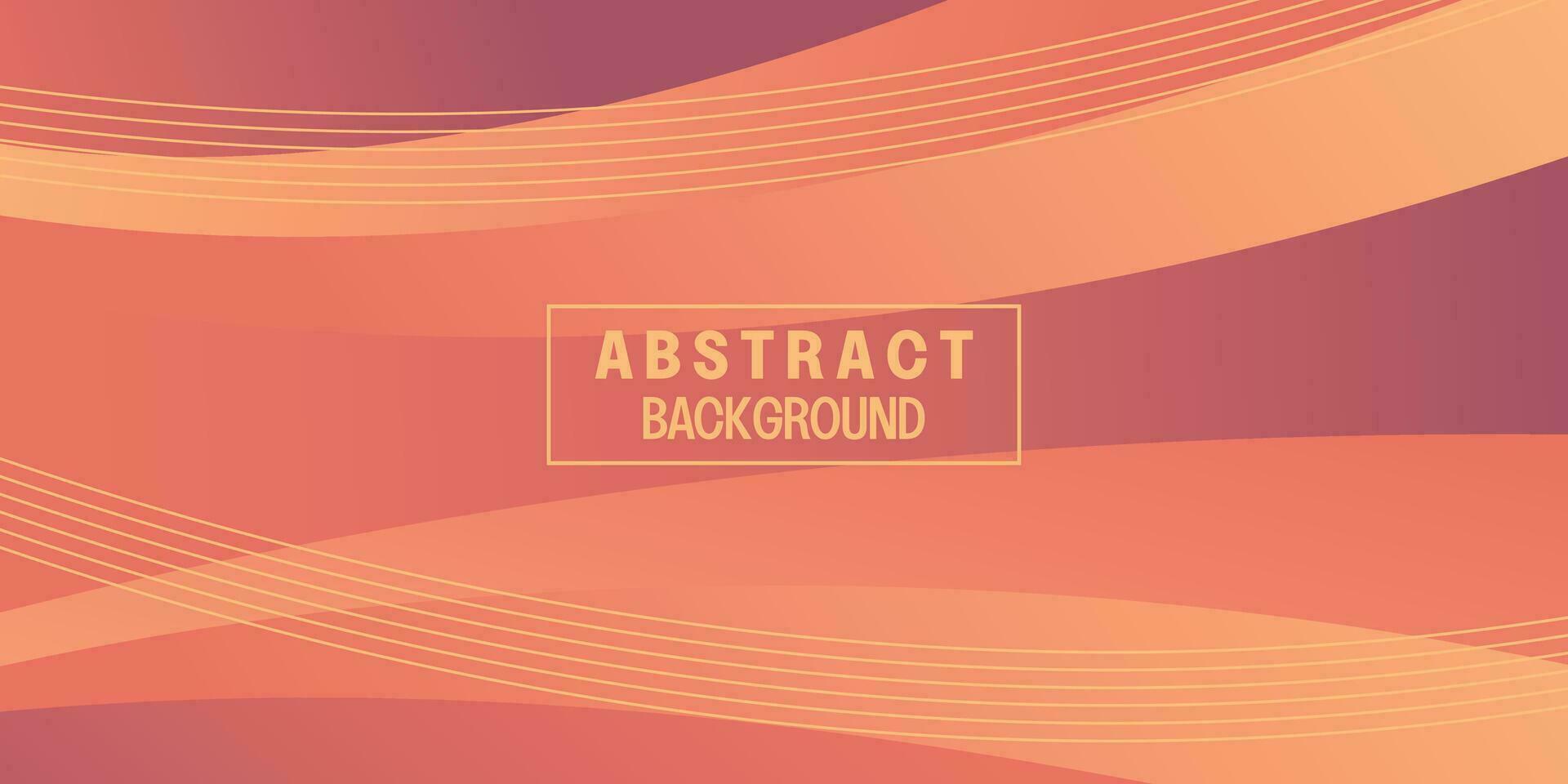 Amazing gradation color wave pattern background. Template for design of banner, greeting card, flyer, web, presentation, social media. vector