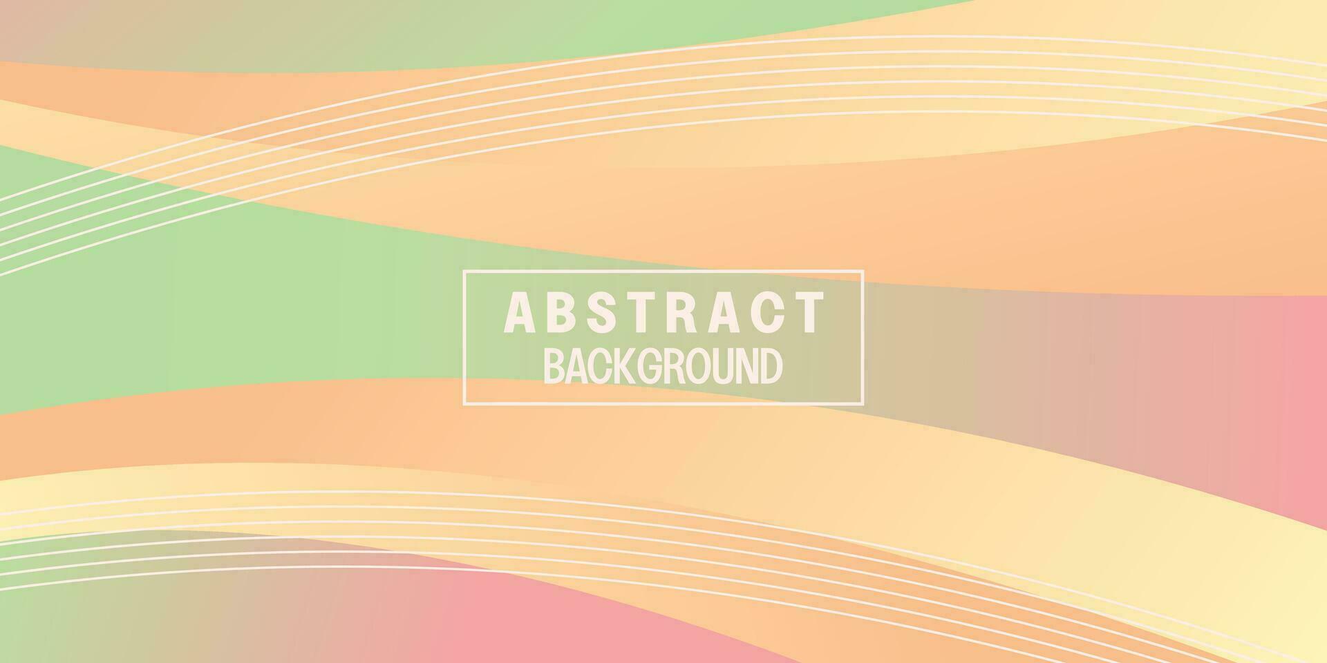 Amazing gradation color wave pattern background. Template for design of banner, greeting card, flyer, web, presentation, social media. vector