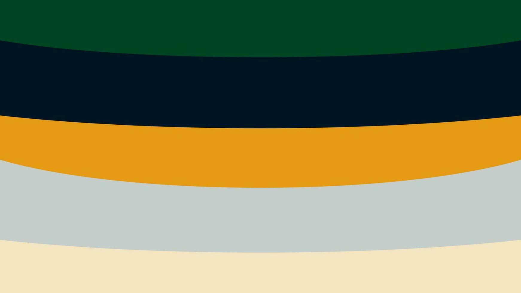 Green yellow black gray Simple clean multicolored curve abstract background illustration vector