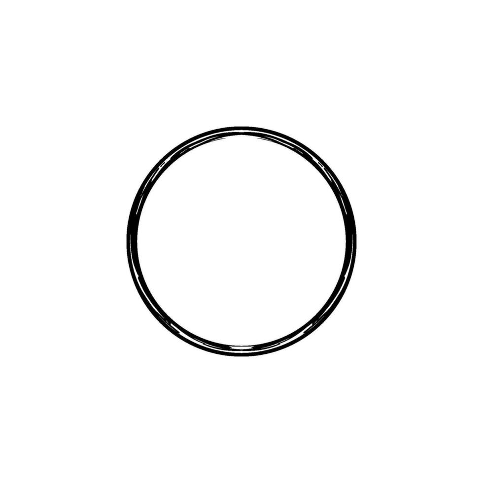 zen circulo icono símbolo. estético circulo forma para logo, Arte marco, Arte ilustración, sitio web o gráfico diseño elemento. vector ilustración