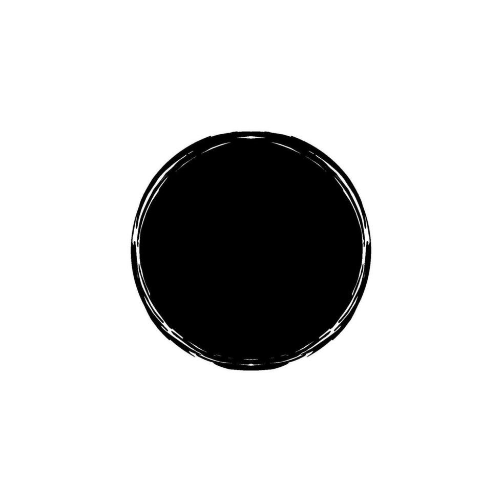 zen circulo icono símbolo. estético circulo forma para logo, Arte marco, Arte ilustración, sitio web o gráfico diseño elemento. vector ilustración