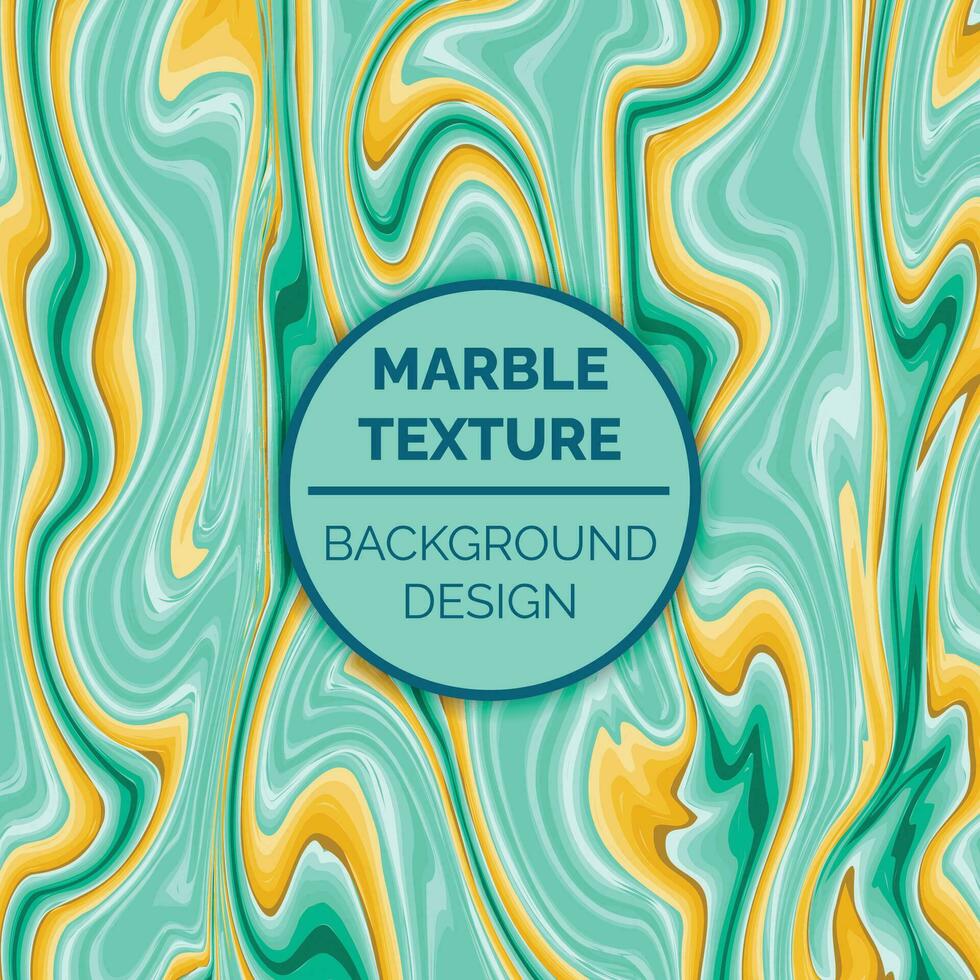 Abstract seamless green marble, wavy liquified texture, vector background design.