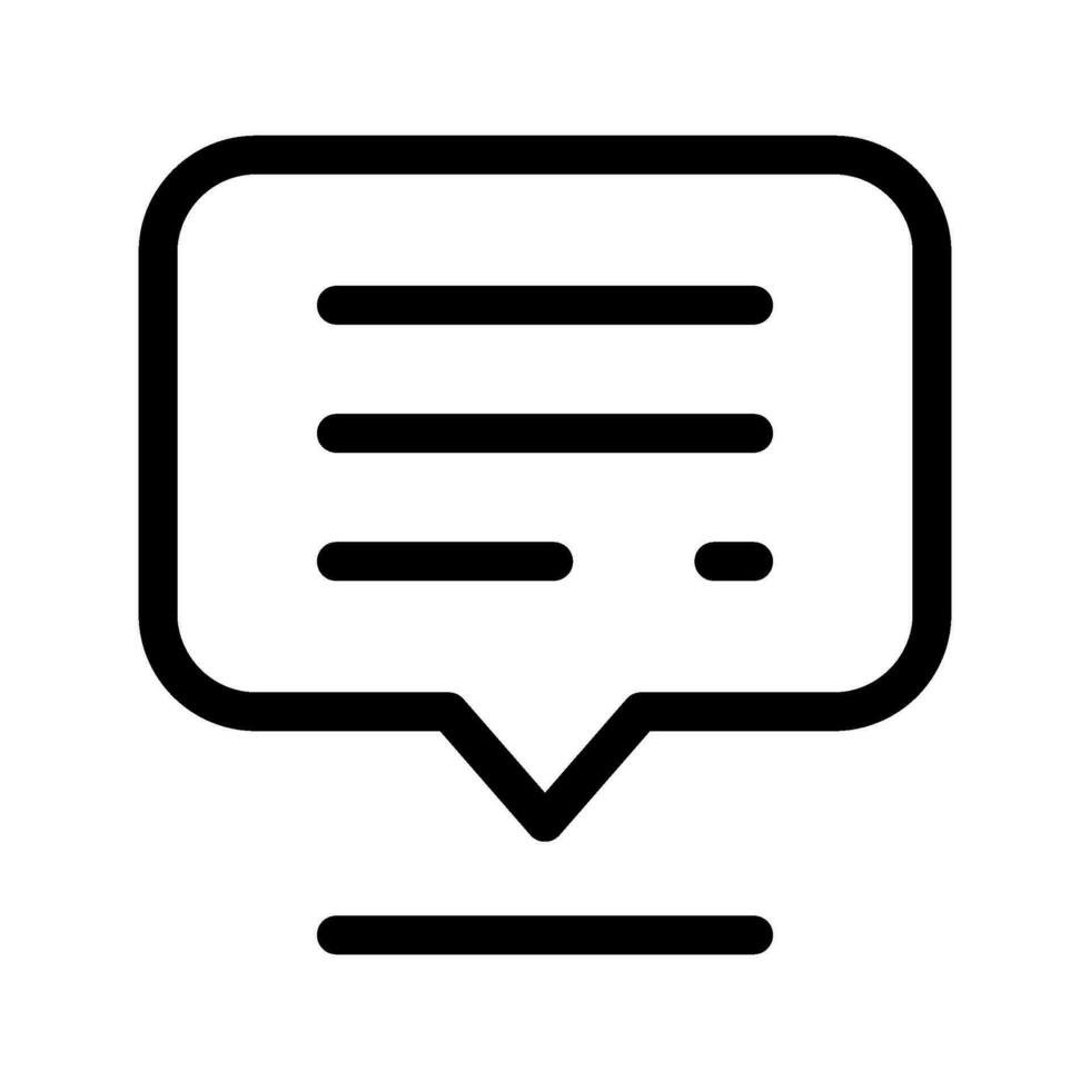 Chat Icon Vector Symbol Design Illustration