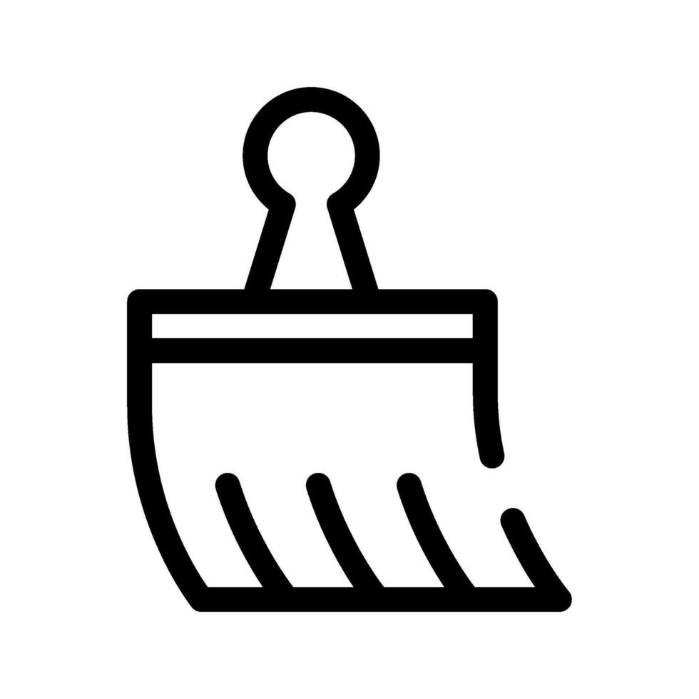 Brush Icon Vector Symbol Design Illustration