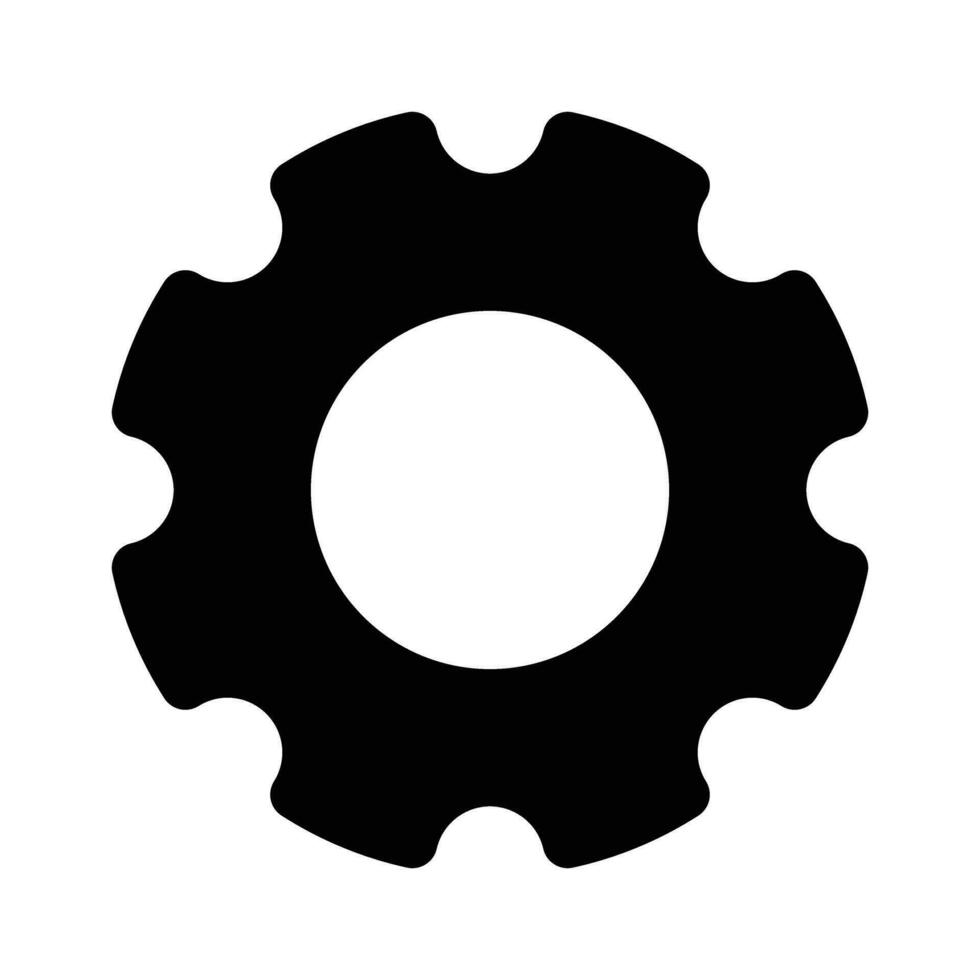 Vector icon settings, tools, gears, Gear Sign Isolated on white background. Help choice account concept. Trendy flat style for graphic design, logo, website, social media, UI, app