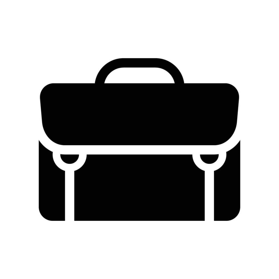 work bag icon. business bag vector illustration