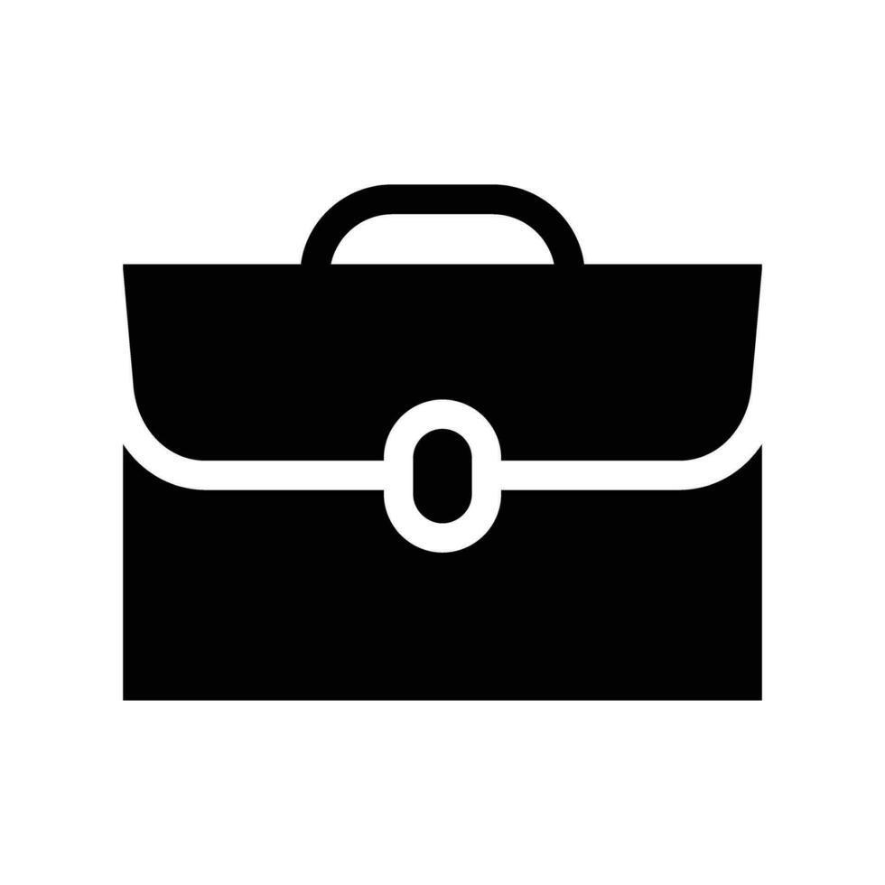 work bag icon. business bag vector illustration