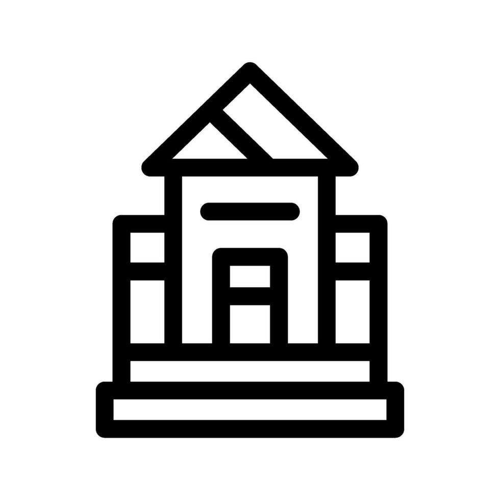 School Icon Vector Symbol Design Illustration