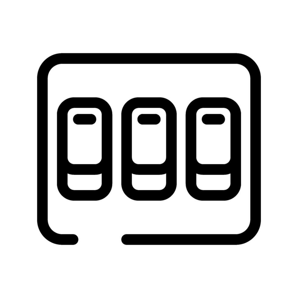 Switch Icon Vector Symbol Design Illustration