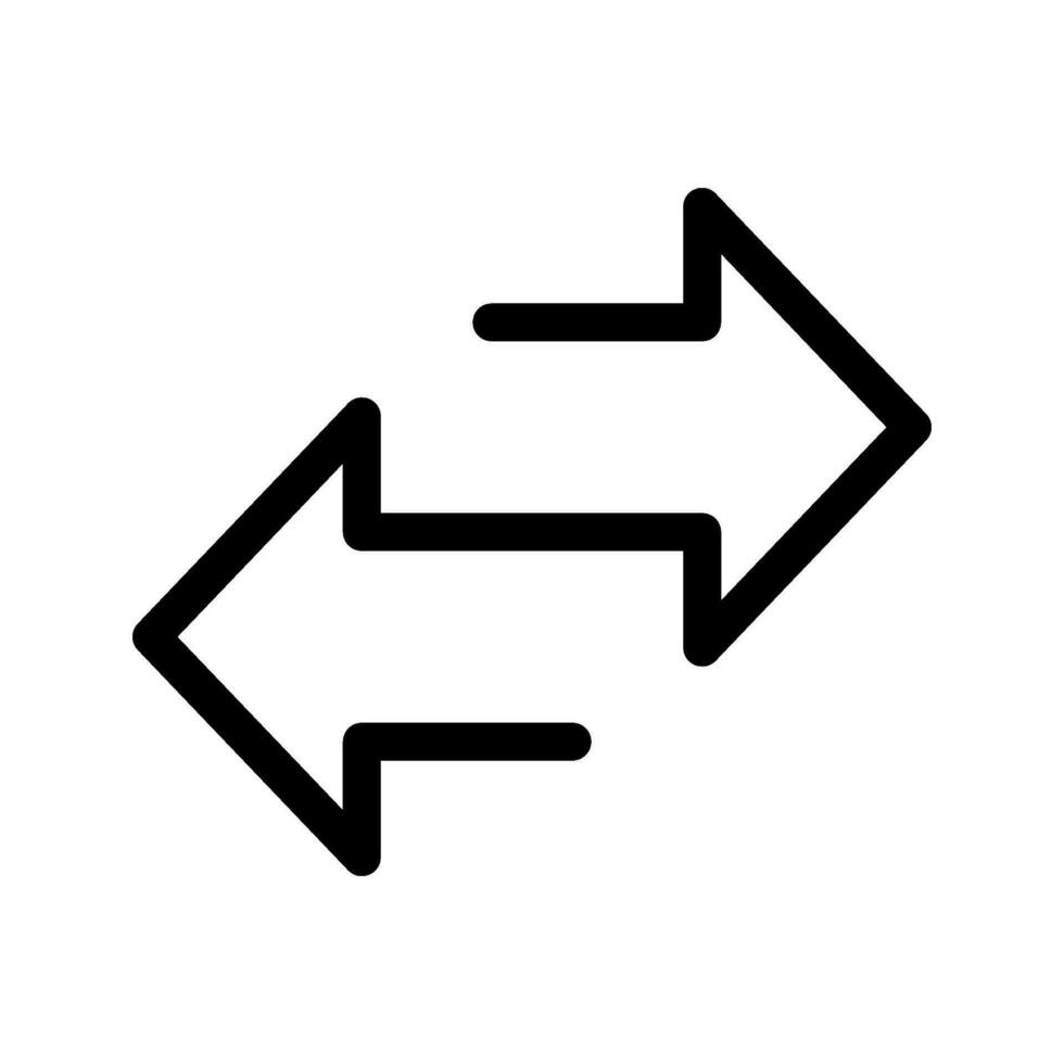 Data Transfer Icon Vector Symbol Design Illustration