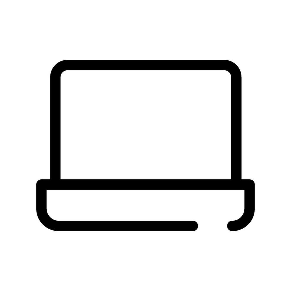 Laptop Icon Vector Symbol Design Illustration