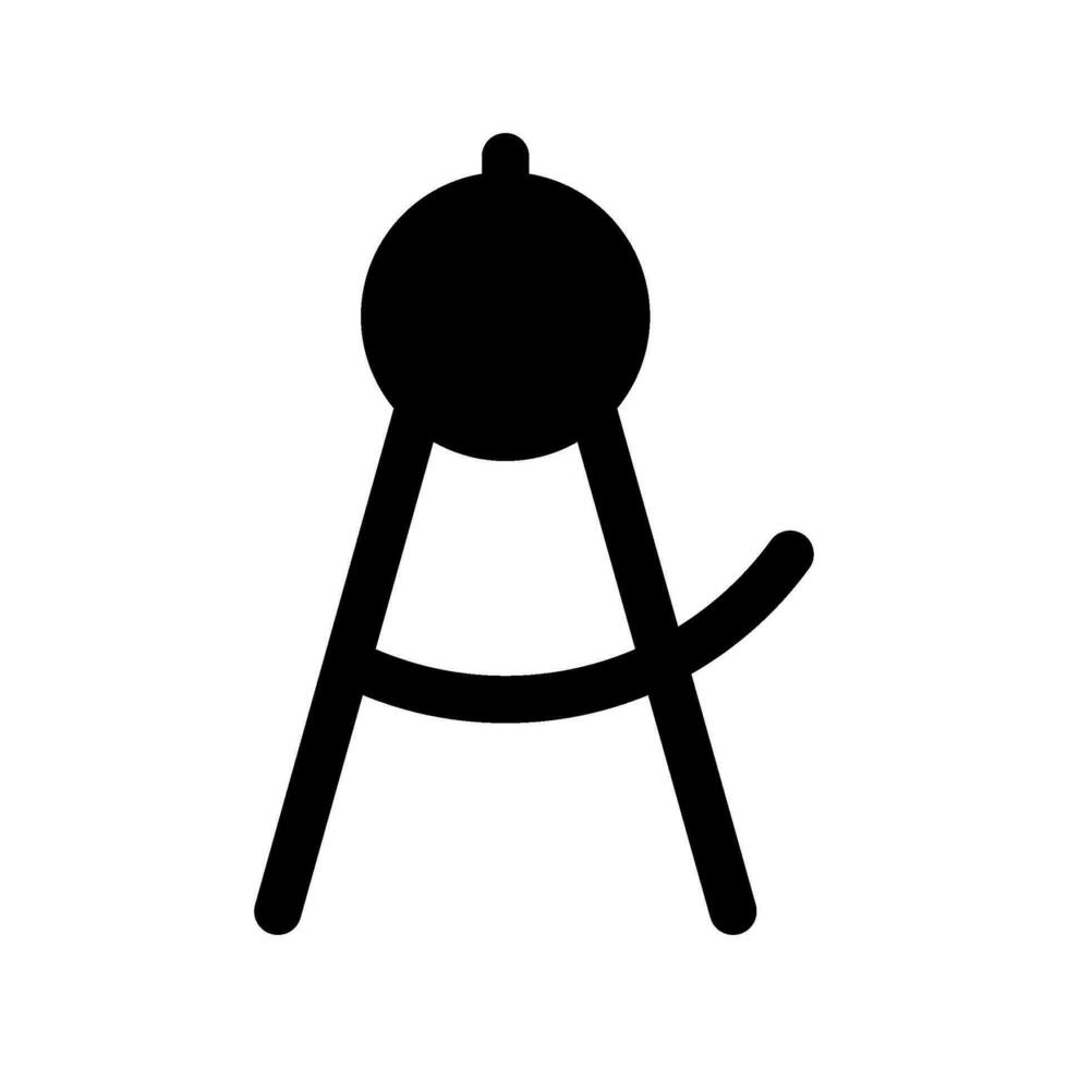 Drawing Compass Icon Vector Symbol Design Illustration
