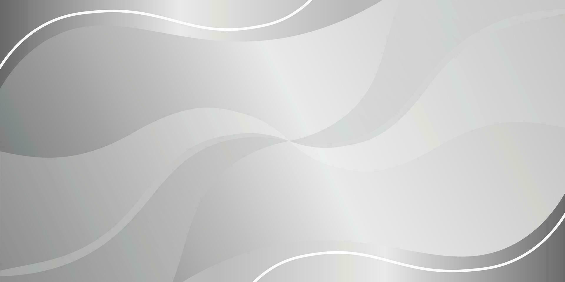 Silver Background Banner vector