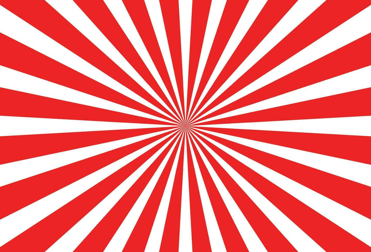 Red and white burst retro starburst background vector