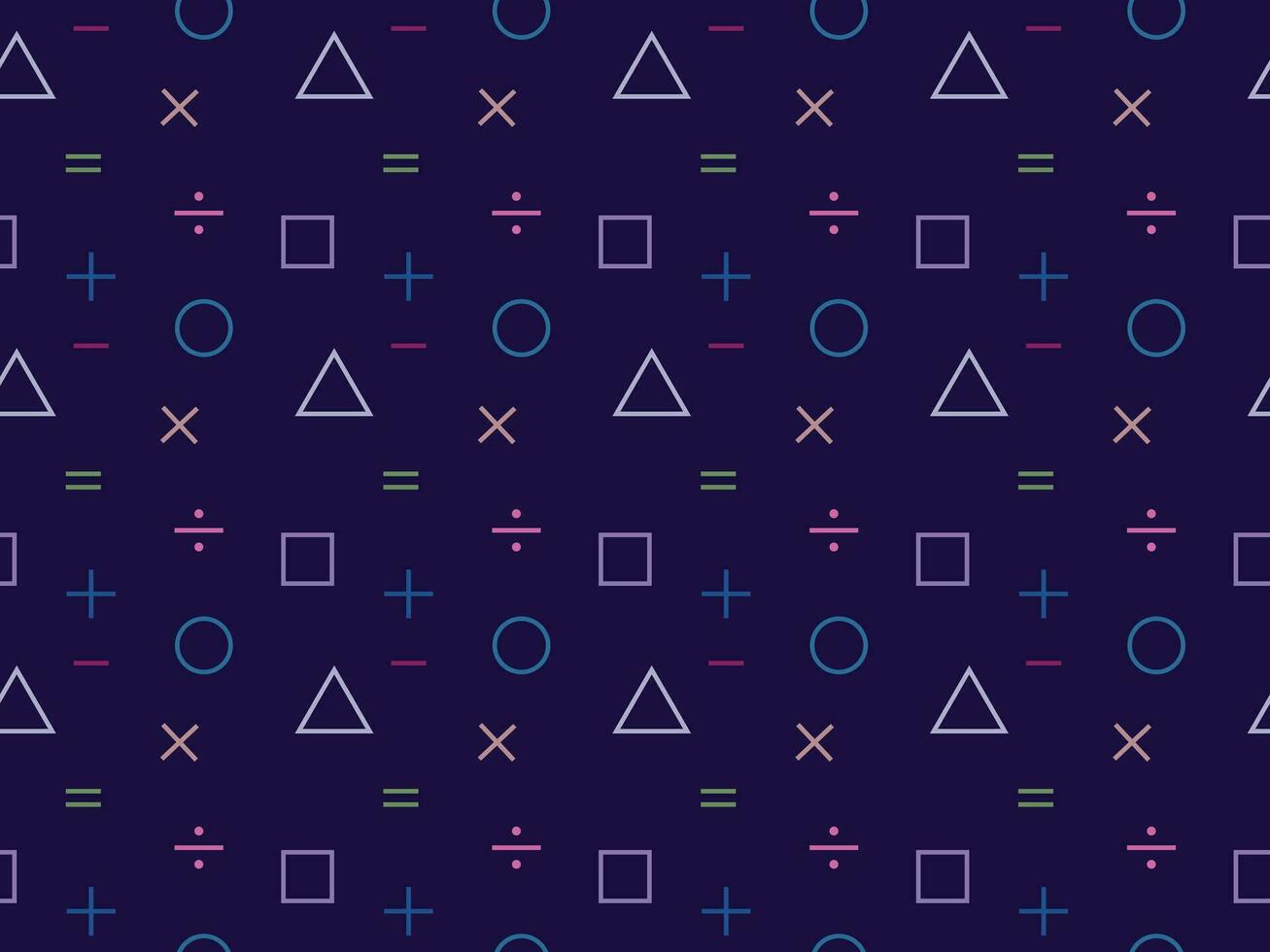 free mathematical geometric seamless pattern,  texture, background, backdrop vector