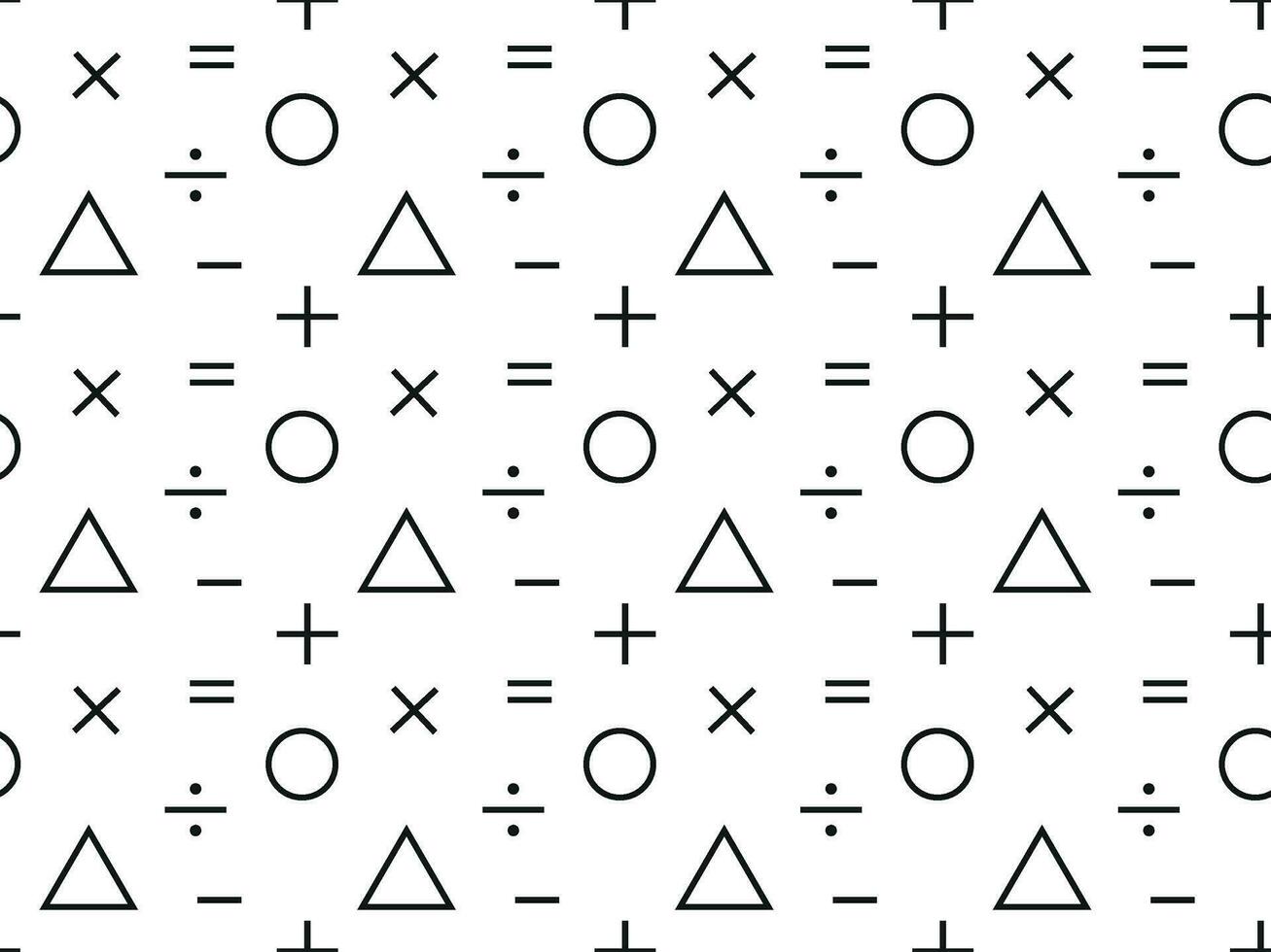 free mathematical geometric seamless pattern,  texture, background, backdrop vector