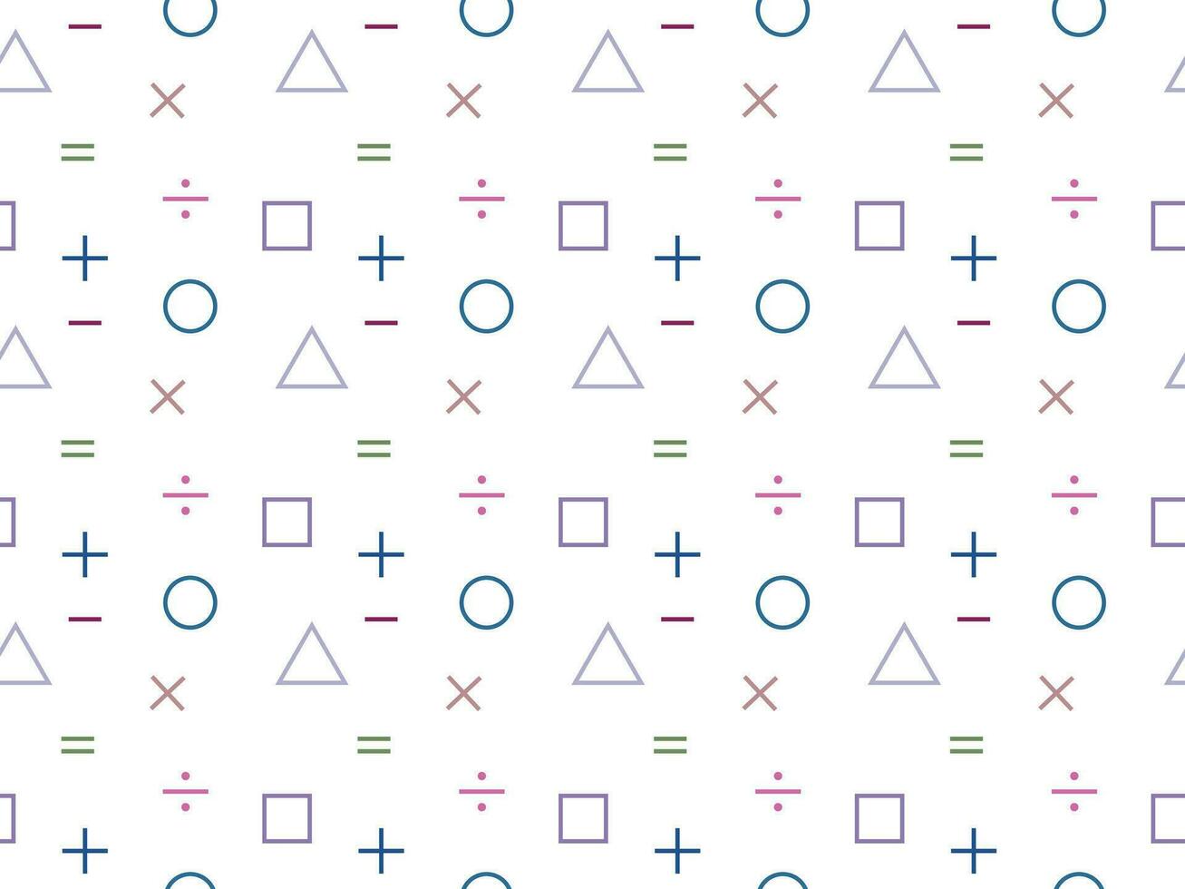free mathematical geometric seamless pattern,  texture, background, backdrop vector