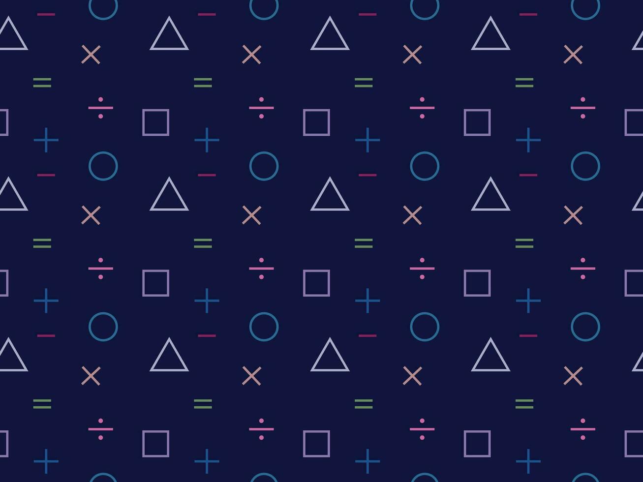 free mathematical geometric seamless pattern,  texture, background, backdrop vector
