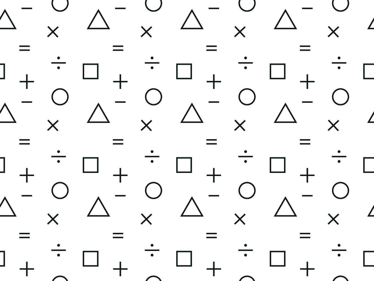 free mathematical geometric seamless pattern,  texture, background, backdrop vector