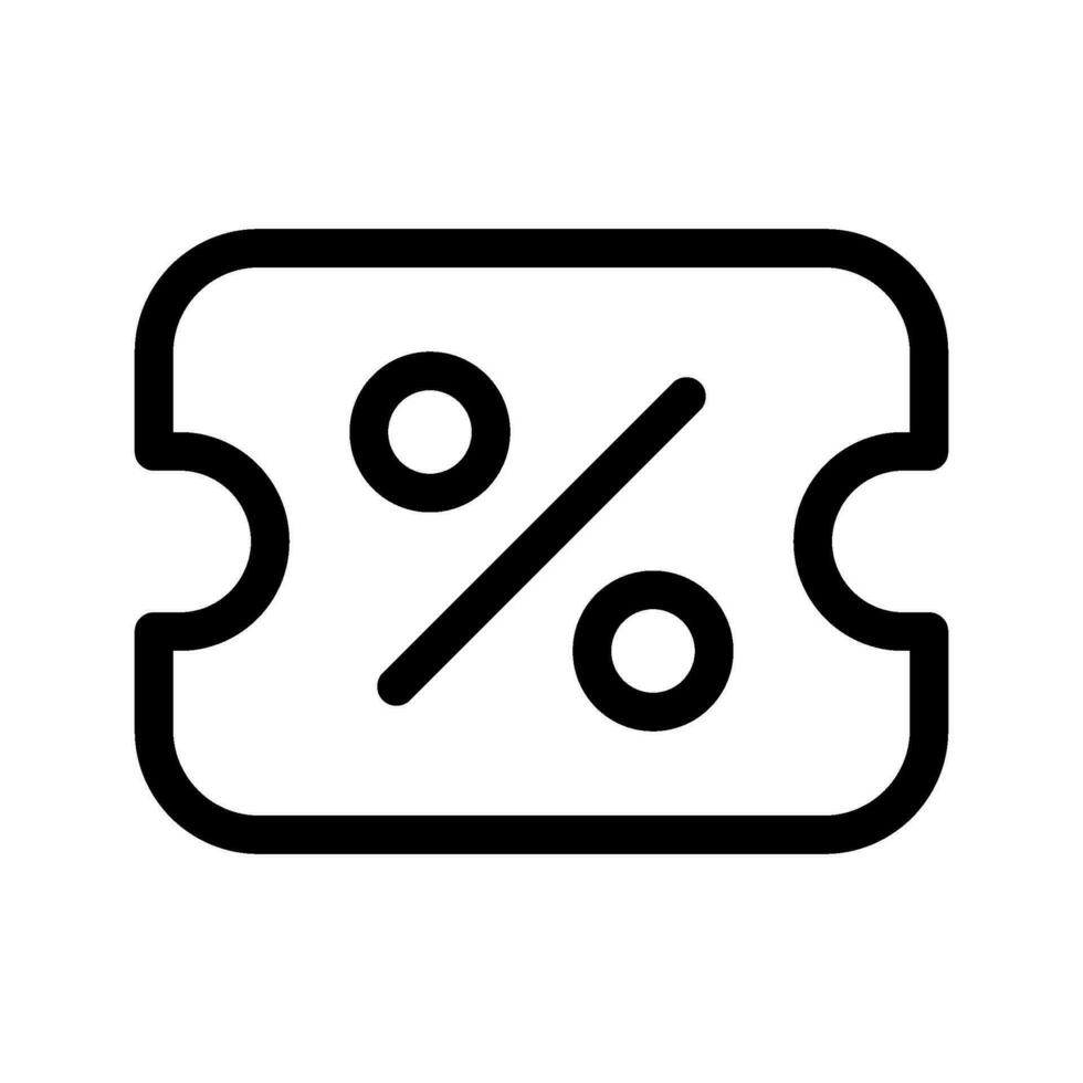 Voucher Icon Vector Symbol Design Illustration