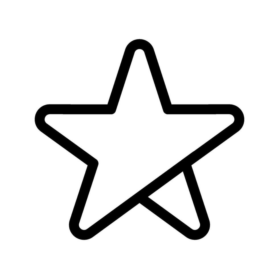 Star Icon Vector Symbol Design Illustration