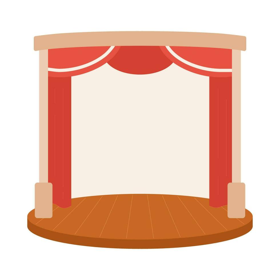 Stage Cartoon Vector Art, Icons, and Graphics for Free Download