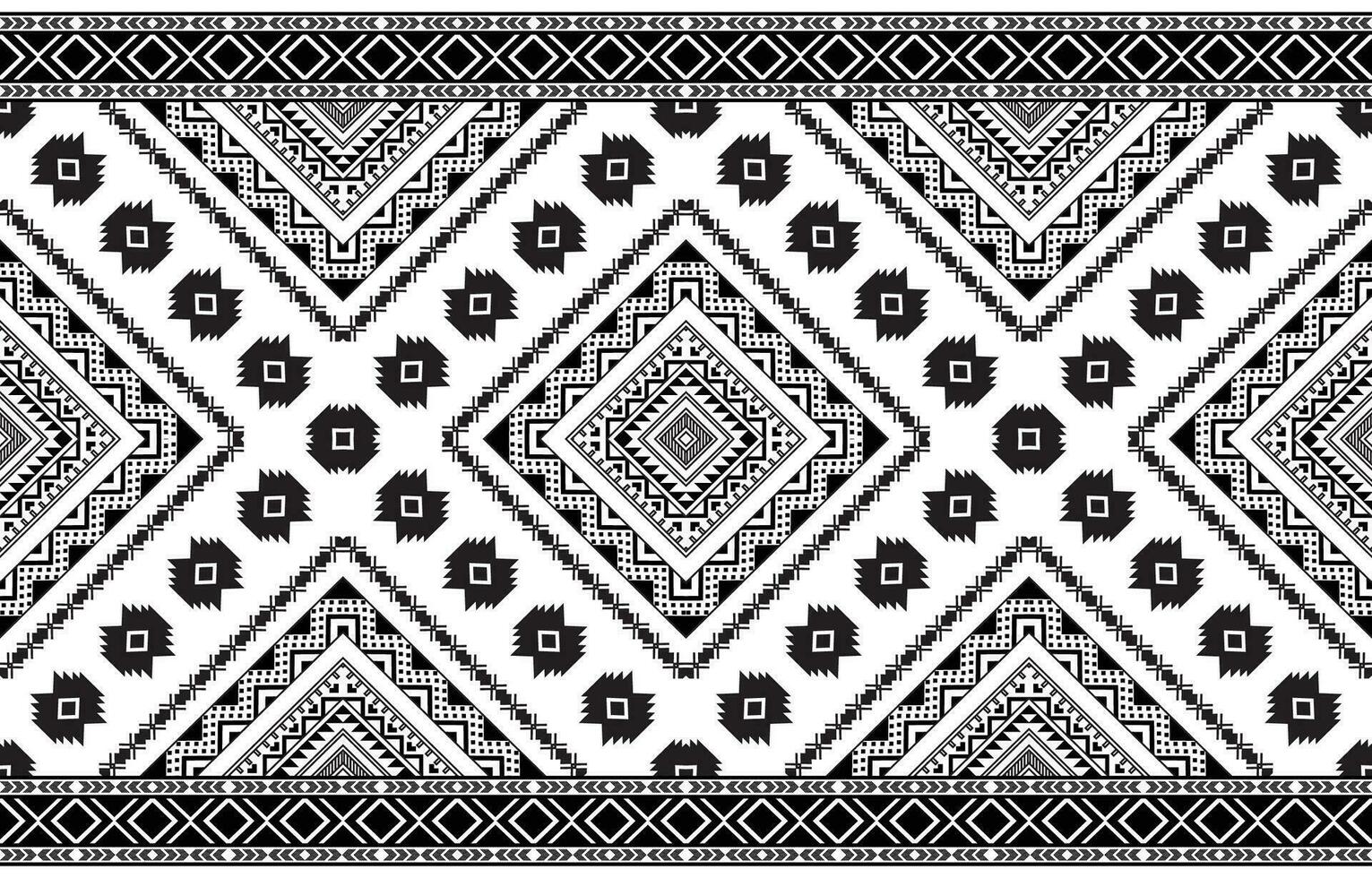 seamless ethnic pattern design.ethnic oriental ikat pattern traditional Design.ethnic oriental pattern traditional Design for background,carpet,clothing,wrapping,fabric,embroidery vector