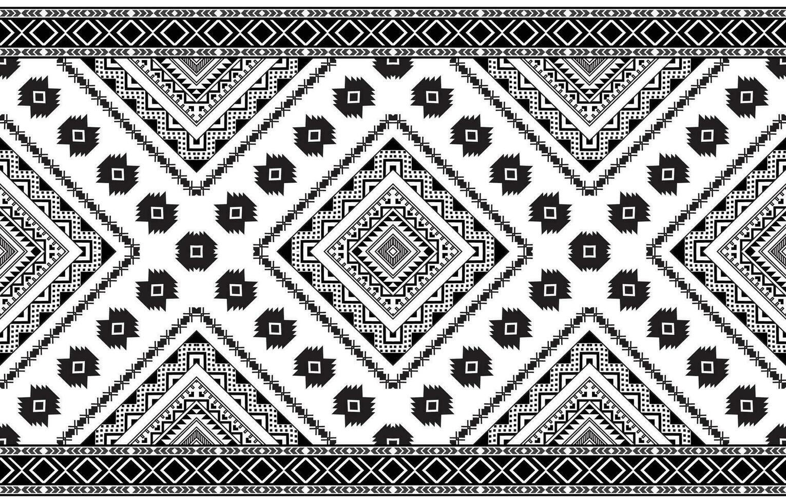 seamless ethnic pattern design.ethnic oriental ikat pattern traditional Design.ethnic oriental pattern traditional Design for background,carpet,clothing,wrapping,fabric,embroidery vector