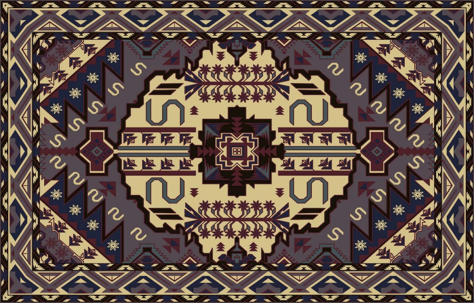 alfombra modelo persa. geométrico étnico oriental sin costura modelo tradicional diseño para antecedentes. africano modelo. alfombra , loseta , fondo de pantalla , vector ilustración. americano