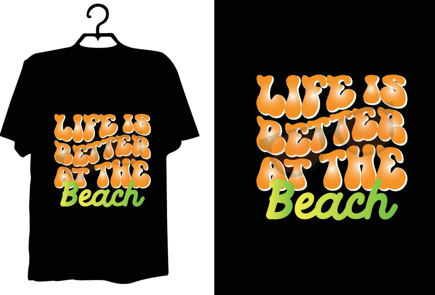 Summer t shirt design vector