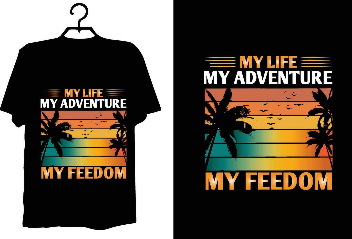 Summer t shirt design vector