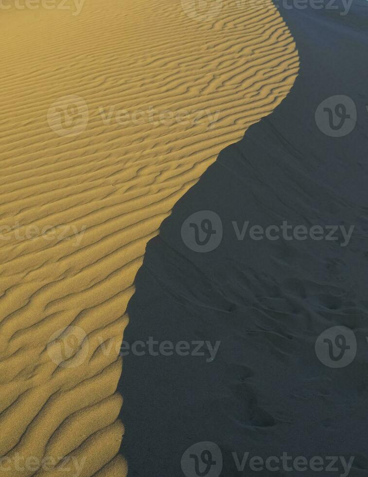 Sand dunes in Pampas, Argentina photo