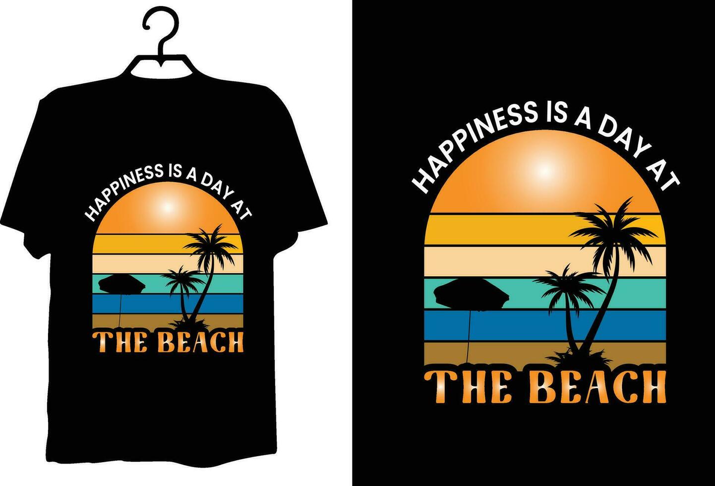 Summer t shirt design vector