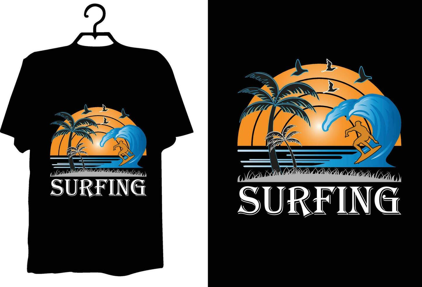 Summer t shirt design vector