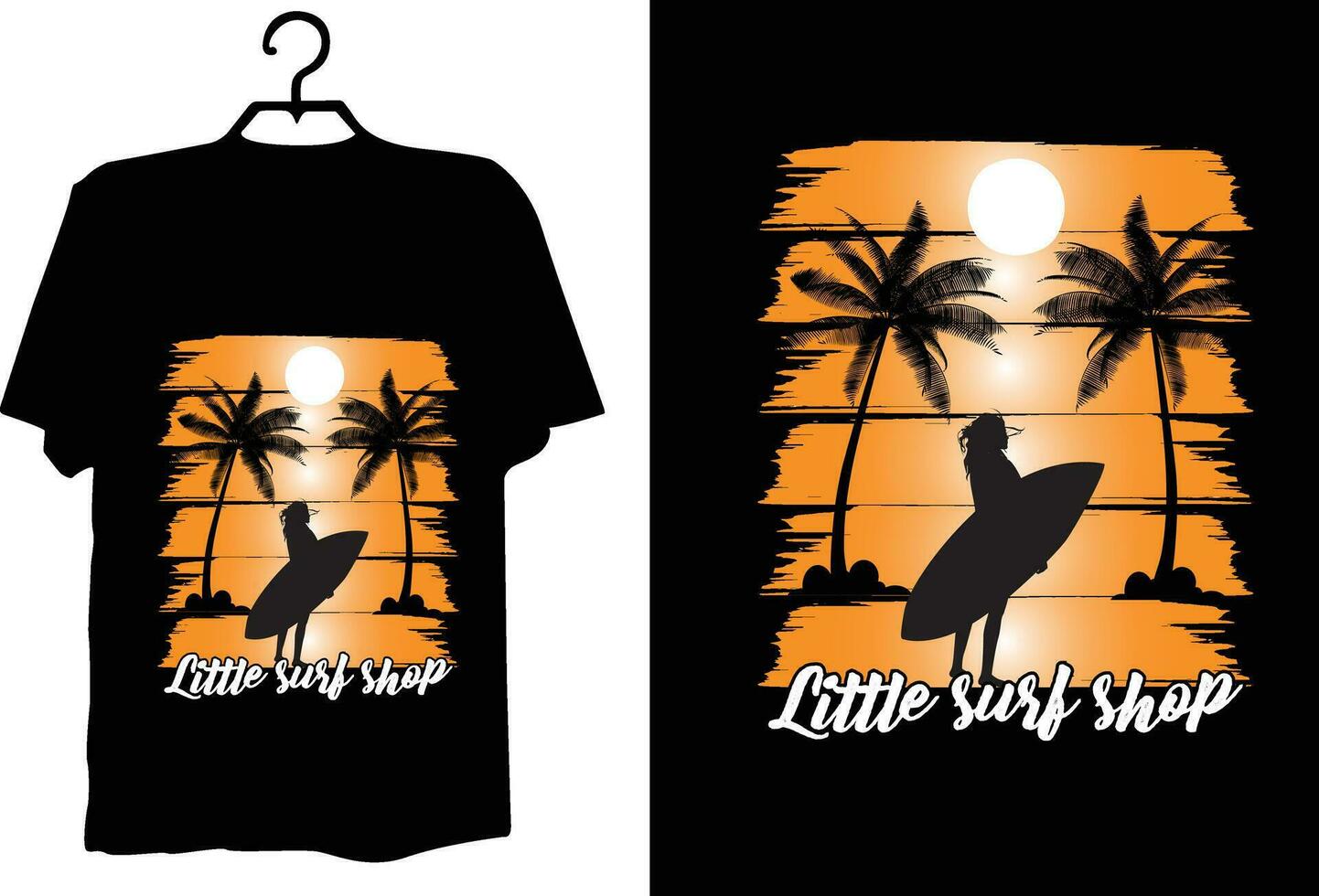 Summer t shirt design vector