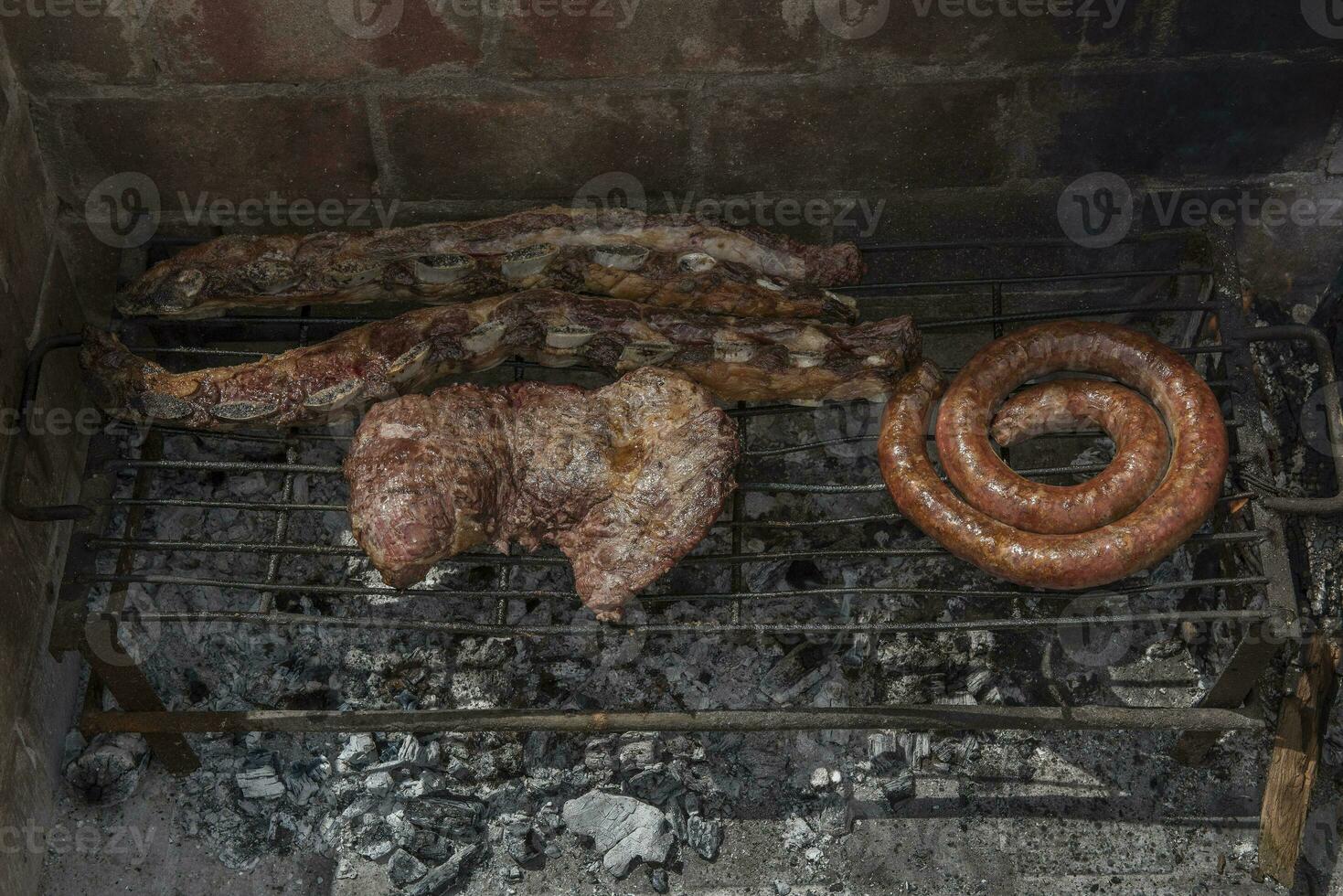 asado, tradicional alimento, argentina foto
